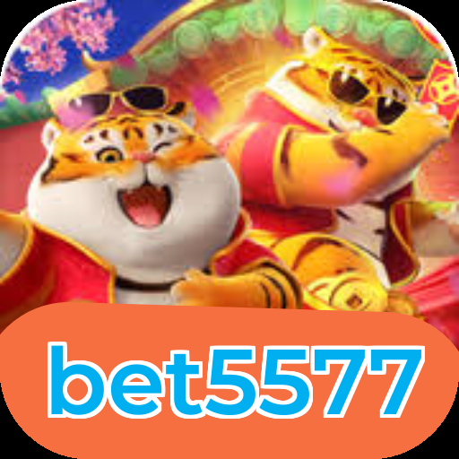 Interface do aplicativo bet5577 mostrando jogos disponíveis no iOS e Android